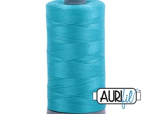 28wt Cotton Thread in 2810 Turquoise by Aurifil