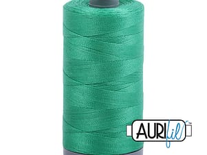 28wt Cotton Thread in 2865 Emerald by Aurifil