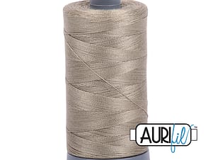 28wt Cotton Thread in 2900 Light Khaki Green by Aurifil