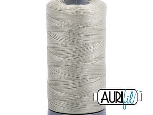 28wt Cotton Thread in 2902 Light Laurel Green by Aurifil