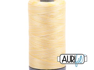 28wt Cotton Thread in 3910 Lemon Ice by Aurifil