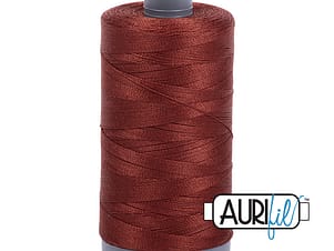 28wt Cotton Thread in 4012 Copper Brown by Aurifil