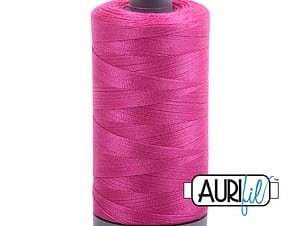 28wt Cotton Thread in 4020 Fuchsia by Aurifil