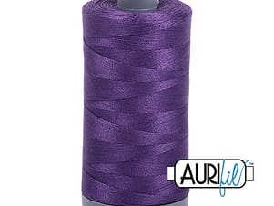 28wt Cotton Thread in 4225 Eggplant by Aurifil