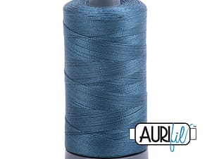 28wt Cotton Thread in 4644 Smoke Blue by Aurifil