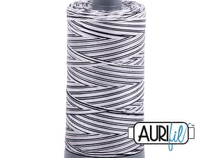 28wt Cotton Thread in 4652 Licorice Twist by Aurifil