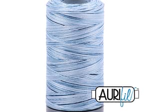 28wt Cotton Thread in 4669 Stonewash Blues by Aurifil