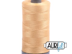 28wt Cotton Thread in 5001 Ocher Yellow by Aurifil