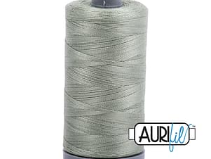 28wt Cotton Thread in 5019 Military Green by Aurifil