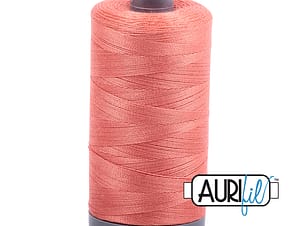 28wt Cotton Thread in 6729 Tangerine Dream by Aurifil