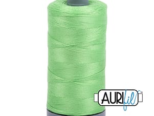 28wt Cotton Thread in 6737 Shamrock Green by Aurifil