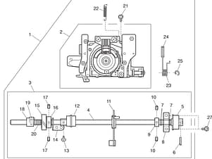 Hook for Elna eXplore 160 & Elnita EM16 Sewing Machines