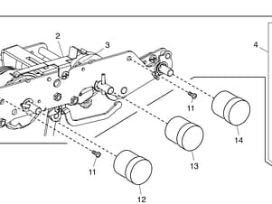 Cam Block for Elnita EM16 Sewing Machine