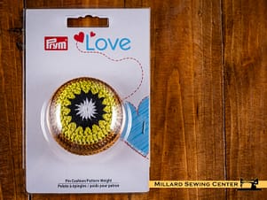 Pin Cushion & Pattern Weight, Kiwi by Prym Love