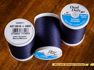 Dual Duty XP 250yds in 4900 Navy by Coats & Clark