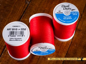 Dual Duty XP 250yds in 2250 Red by Coats & Clark