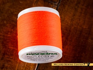 Aerofil 40wt Polyester Thread in 9837 Neon Orange by Madeira