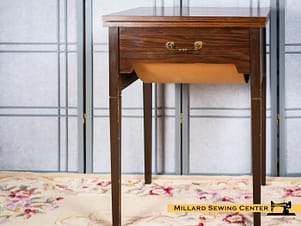 Sewing Machine Cabinet For Sears Kenmore Square Flat Bed, Model 412.9152181 By Sears Kenmore