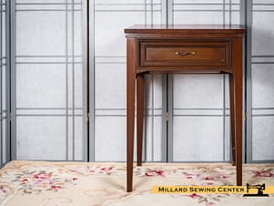 Sewing Machine Cabinet for Sears Kenmore Square Flat Bed, Model 566-9150 by Sears Kenmore