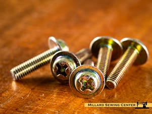 Set Screw for Elna Elnita EM16, Janome/New Home Multiple Models, & Necchi QS60 Sewing Machines