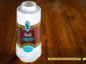 Maxi Lock Stretch Thread 2000yd in White