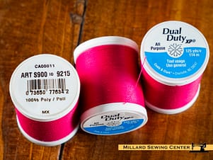 Dual Duty XP 125yds in Bright Fuchsia by Coats & Clark