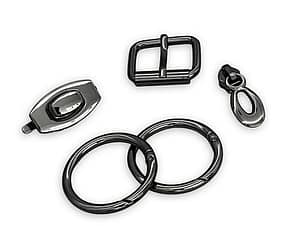 The Sorella Hardware Kit in Gunmetal by Simply Classic