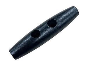 Button, Toggle Wooden Button 2-3/4" in Black by Simply Classic