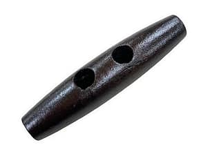 Button, Toggle Wooden Button 2-3/4" in Dark Brown by Simply Classic