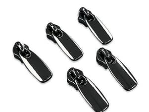 Zipper Pulls, Flat No. 5 in Gunmetal by Simply Classic