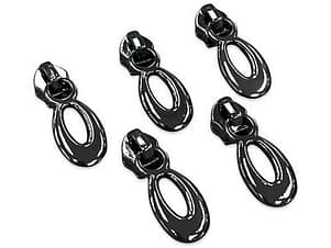 Zipper Pulls, Teardrop No. 5 in Gunmetal by Simply Classic