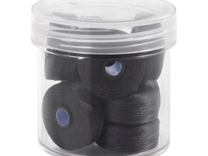 Pre-Wound Bobbins, M Class, Magna-Glide Delights 40wt Trilobal Polyester Thread in 30281 Blueberry by FilTec (10 Pack)