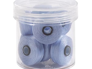 Pre-Wound Bobbins, M Class, Magna-Glide Delights 40wt Trilobal Polyester Thread in 90278 Tar Heel by FilTec (10 Pack)