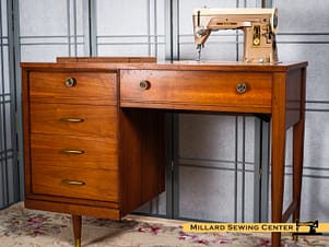 Sewing Machine Cabinet for Flat Bed Machines Model 351 The "Copenhagen" Singer