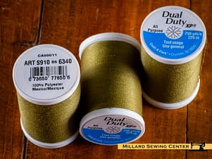 Dual Duty XP 250yds in 6340 Olive by Coats & Clark