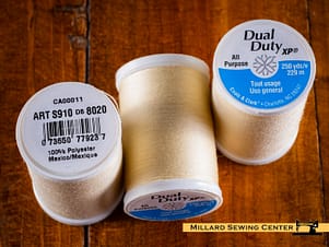Dual Duty XP 250yds in 8020 Cream by Coats & Clark