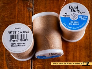 Dual Duty XP 250yds in 8540 Mushroom by Coats & Clark