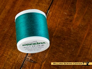 Aerofil 40wt Polyester Thread in 8790 Teal by Madeira