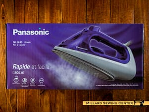 Iron, Corded Ceramic in Purple by Panasonic