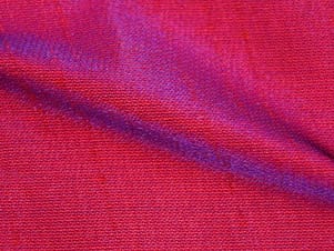 Polyester Fabric, 60″ Wide Shimmer Shantung in Purple/Red by EESCO