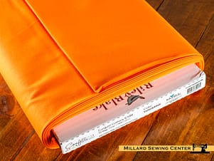 Cotton Fabric, 43"/44" Wide Confetti Cotton™ in Tangerine by Riley Blake Designs