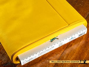 Cotton Fabric, 43"/44" Wide Confetti Cottonâ„¢ in Riley Mustard by Riley Blake Designs