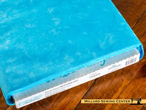 Cotton Fabric, 43/44″ Batiks Hand-Dyed in Celeste by Riley Blake