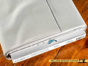 Cotton Fabric, 43"/44" Wide Confetti Cotton™ in Silver by Riley Blake Designs