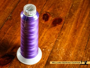 Aerolock Serger Thread 2000yd in Purple by Madeira
