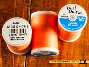 Dual Duty XP 250yds in 7740 Light Orange by Coats & Clark