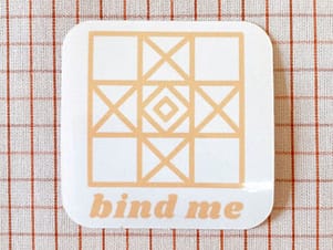 Bind Me Vinyl Stickers By Feral Notions