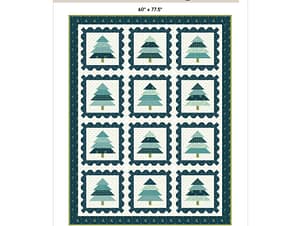 Winter Postage Quilt Pattern by Jennie Lamb
