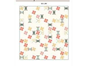 Snips and Blossoms Quilt Pattern by Jennie Lamb