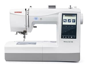 Janome Memory Craft 100E Extraordinary Embroidery Sewing Machine
